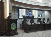 Bupati Irwan Sampaikan Jawabannya Atas Pandangan Umum Fraksi-Fraksi DPRD terhadap Lima Ranperda