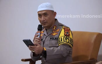 Kapolres Luwu Timur Sampaikan Arahan Tentang Kejahatan IT. ( foto : tim warta merekam indonesia )